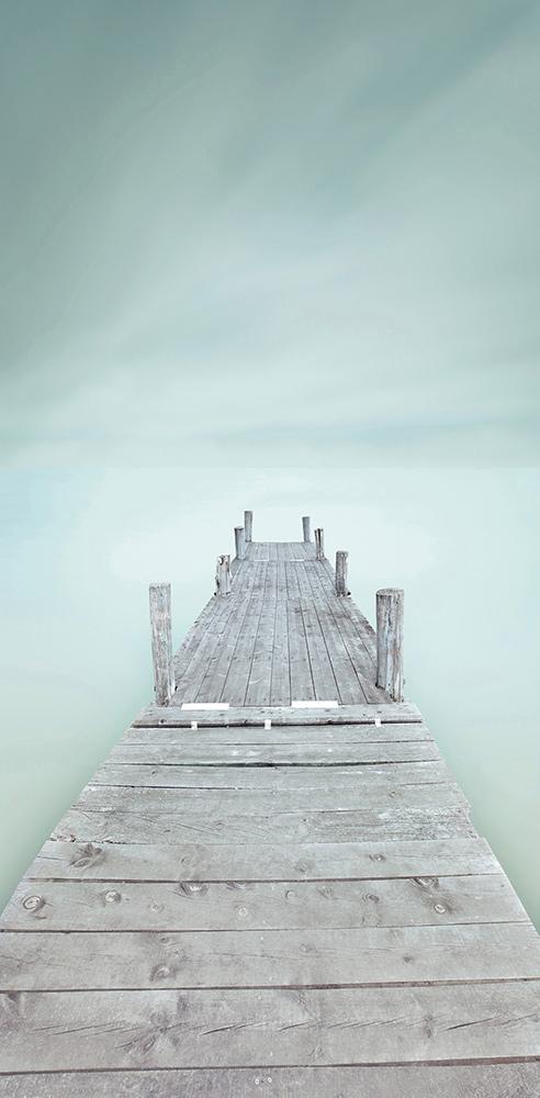Wendover Art Group - Distressed Pier, No Frame - WPH1038 veiw 1