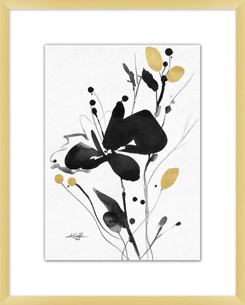 Wendover Art Group - Floral Impressions 4, Gold - WFL1728 veiw 1