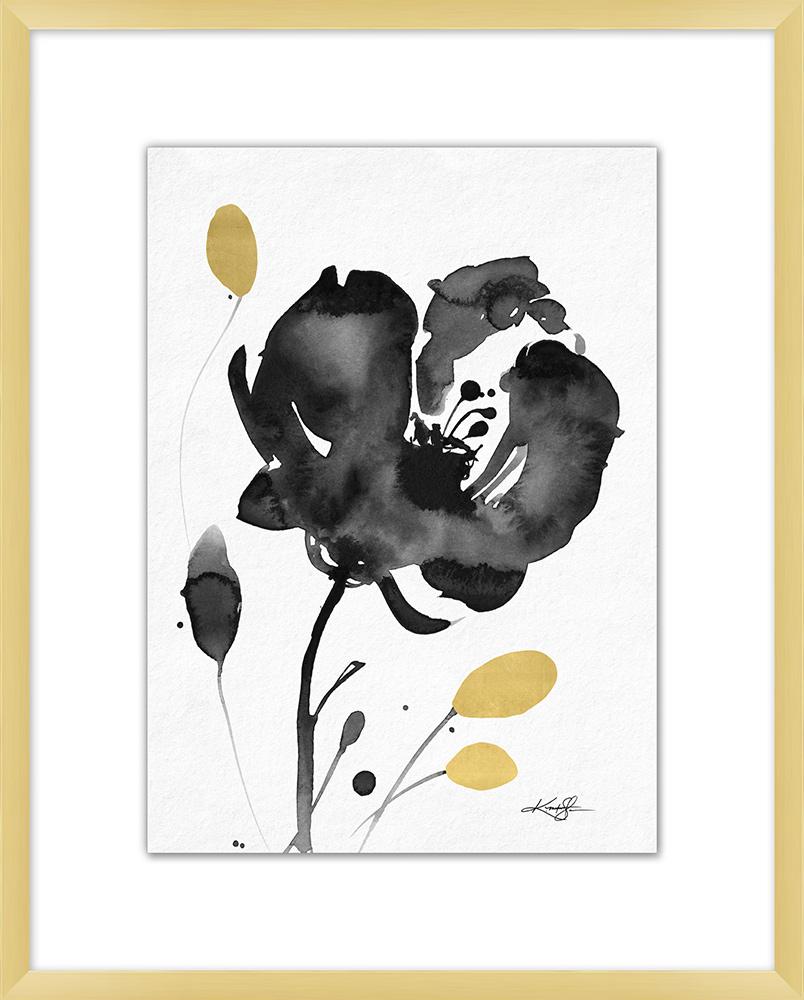 Wendover Art Group - Floral Impressions 5, Gold - WFL1729 veiw 1