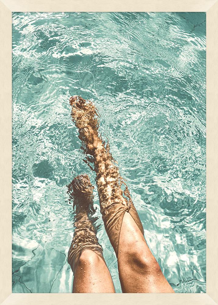 Wendover Art Group - Mat Sanders Legs in the Lake 2, Pickled White - WMS0035 veiw 1