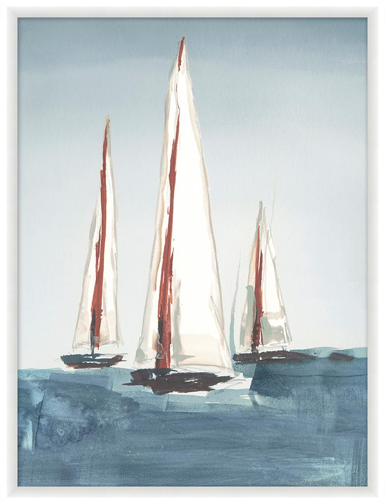 Wendover Art Group - Sailing Wash 1, Matte White - WFK0185 veiw 1