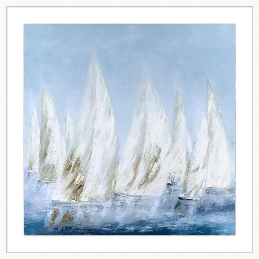 Wendover Art Group - Summer Regatta 1, Matte White - WCL2816 veiw 1
