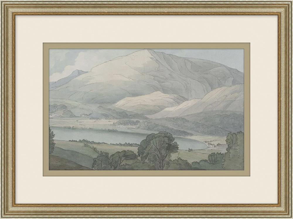 Wendover Art Group - Tranquil Landscape 2, Antique Silver - WLD2773 veiw 1