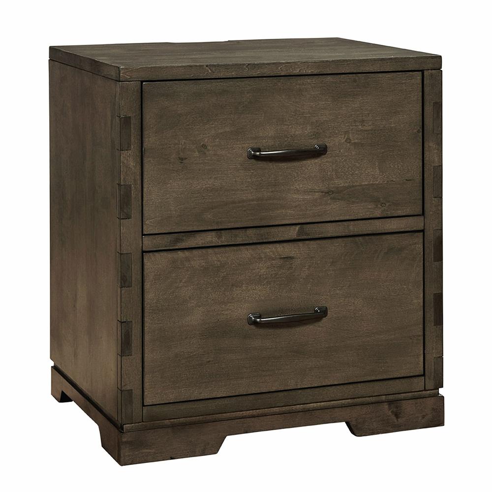 Westwood Design - Dovetail Nightstand | Graphite - DV-NS-69072D-GRA veiw 1
