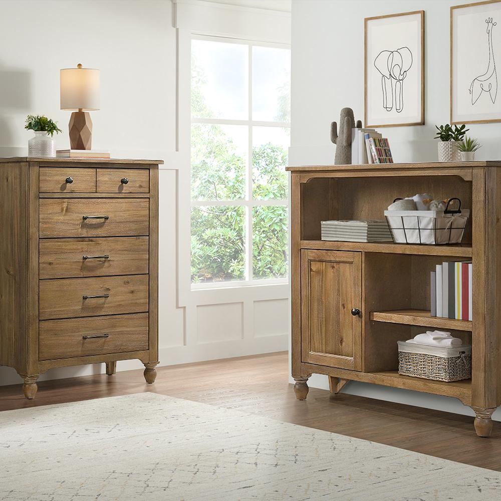 Westwood Design - Highland Bookcase | Sand Dune - HL-BK-6003BK-SDD veiw 3