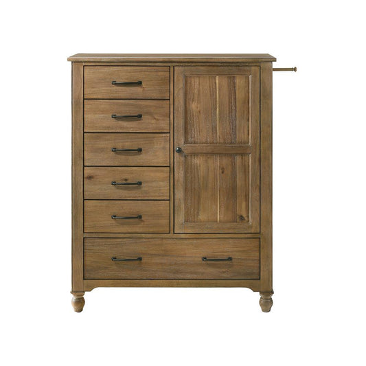 Westwood Design - Highland Chifferobe | Sand Dune - HL-CF-6025SD-SDD veiw 2