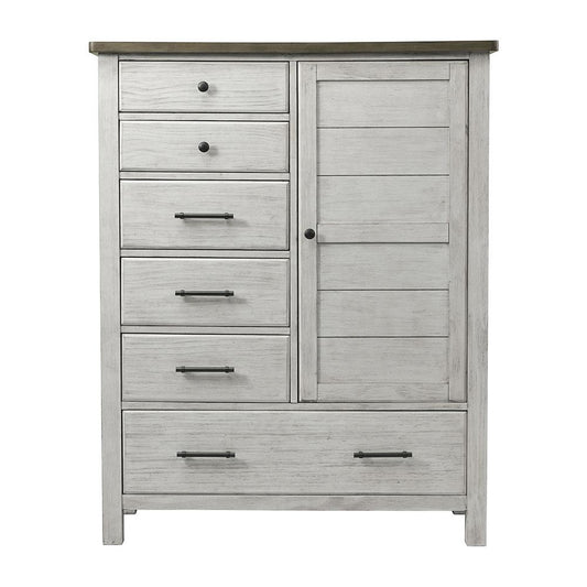 Westwood Design - Timber Ridge Chifferobe | Weathered Washed Sierra - TI-CF-6725SD-WWS veiw 2