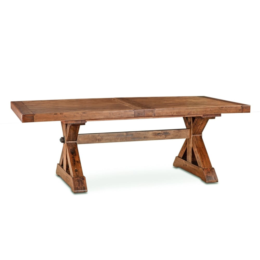 World Interiors - Aspen 88-100in Extension Table with Earth Finish - ZWASPDT88EEA veiw 1