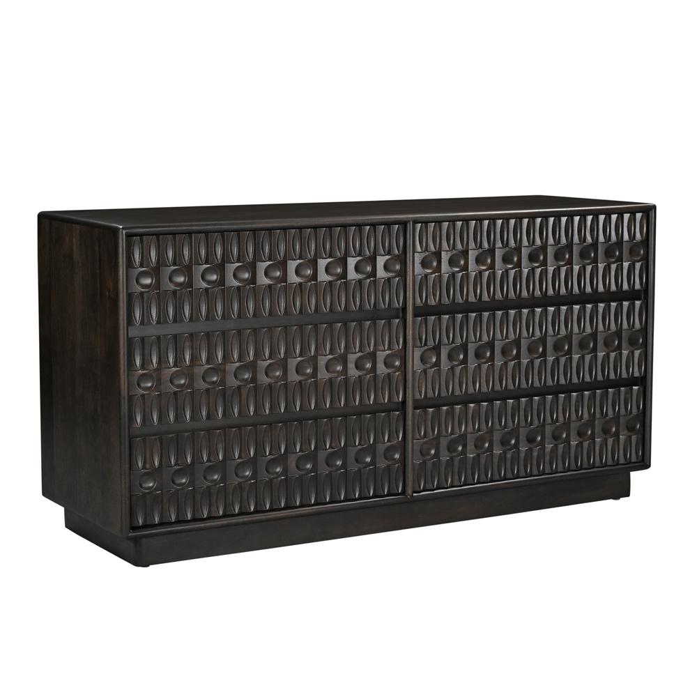World Interiors - Cairo 64in Dresser in Dark Java - ZWCRODR64DJ_CLOSEOUT veiw 1
