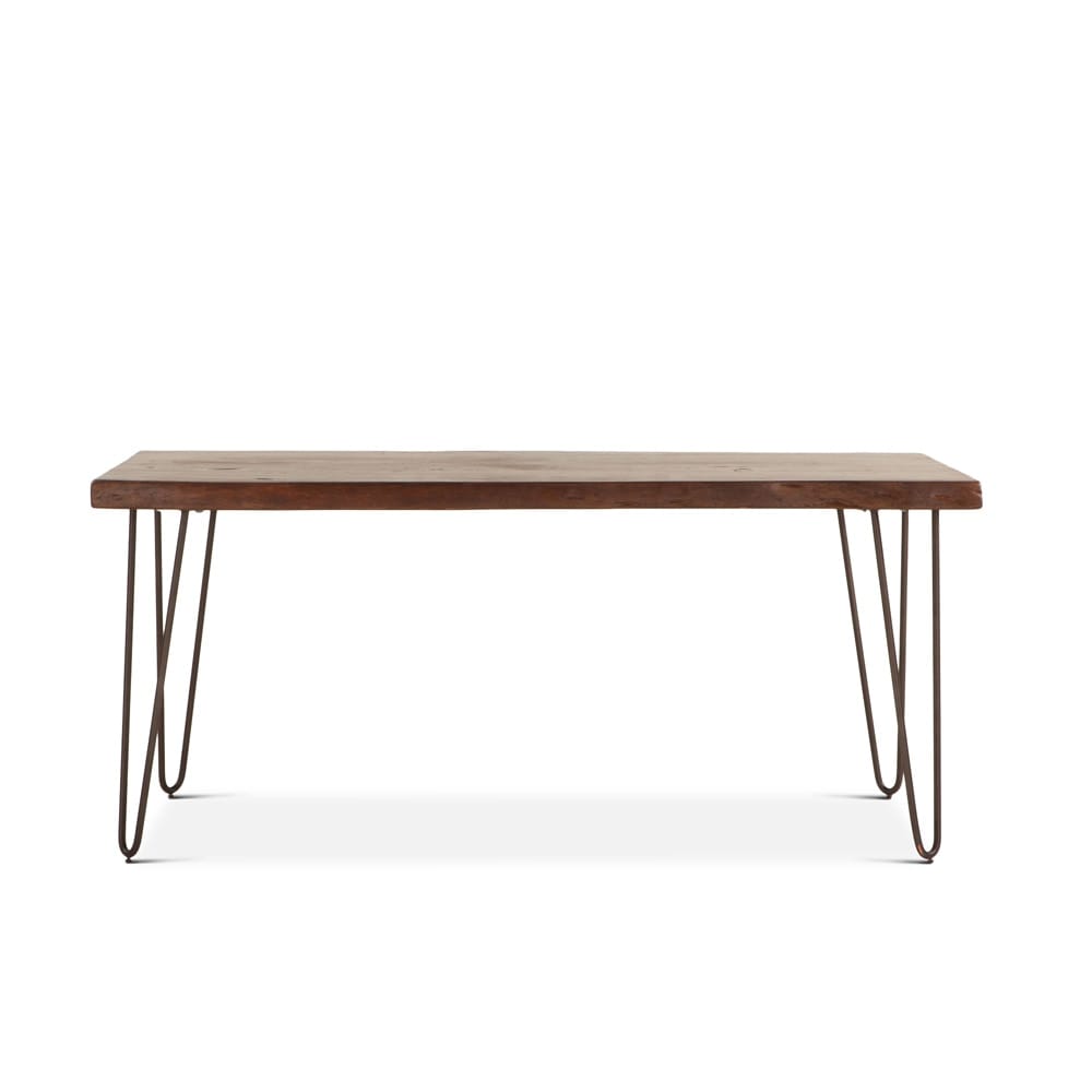 World Interiors - Grandby 68in Dining Table Acacia with Walnut Finish - ZWGAN6838WN veiw 1