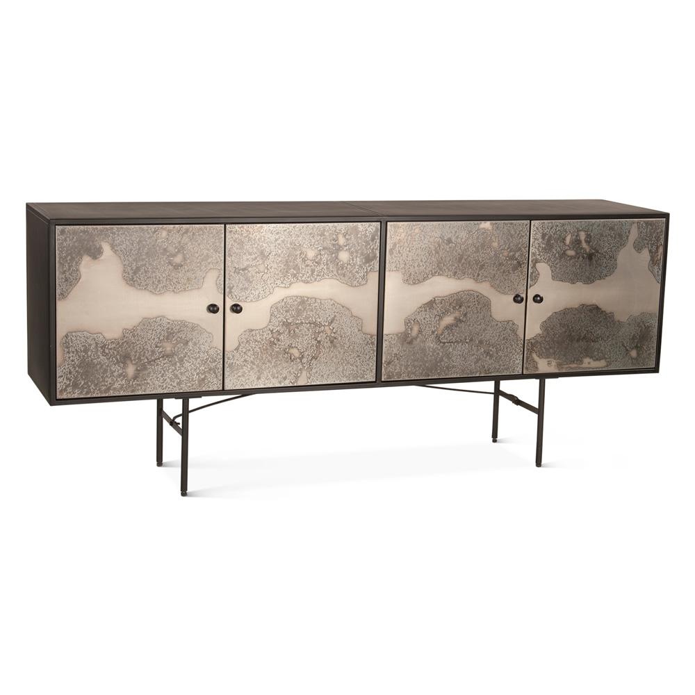 World Interiors - St. George 72in Sideboard in Oxidized Black - ZWSTGSB72XB_CLOSEOUT veiw 1