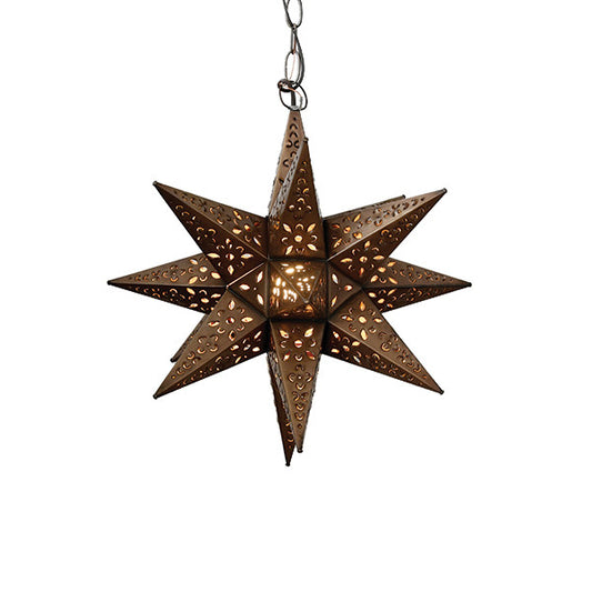 Worlds Away - 15" Punched Tin Star - TIN STAR SM view 2
