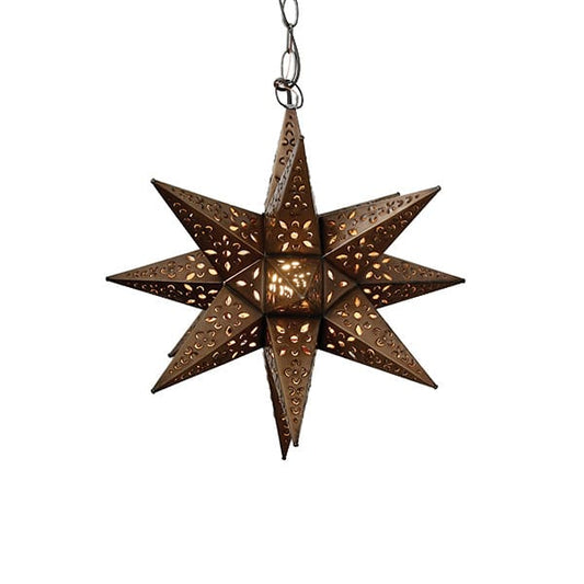 Worlds Away - 15" Punched Tin Star - TIN STAR SM view 2