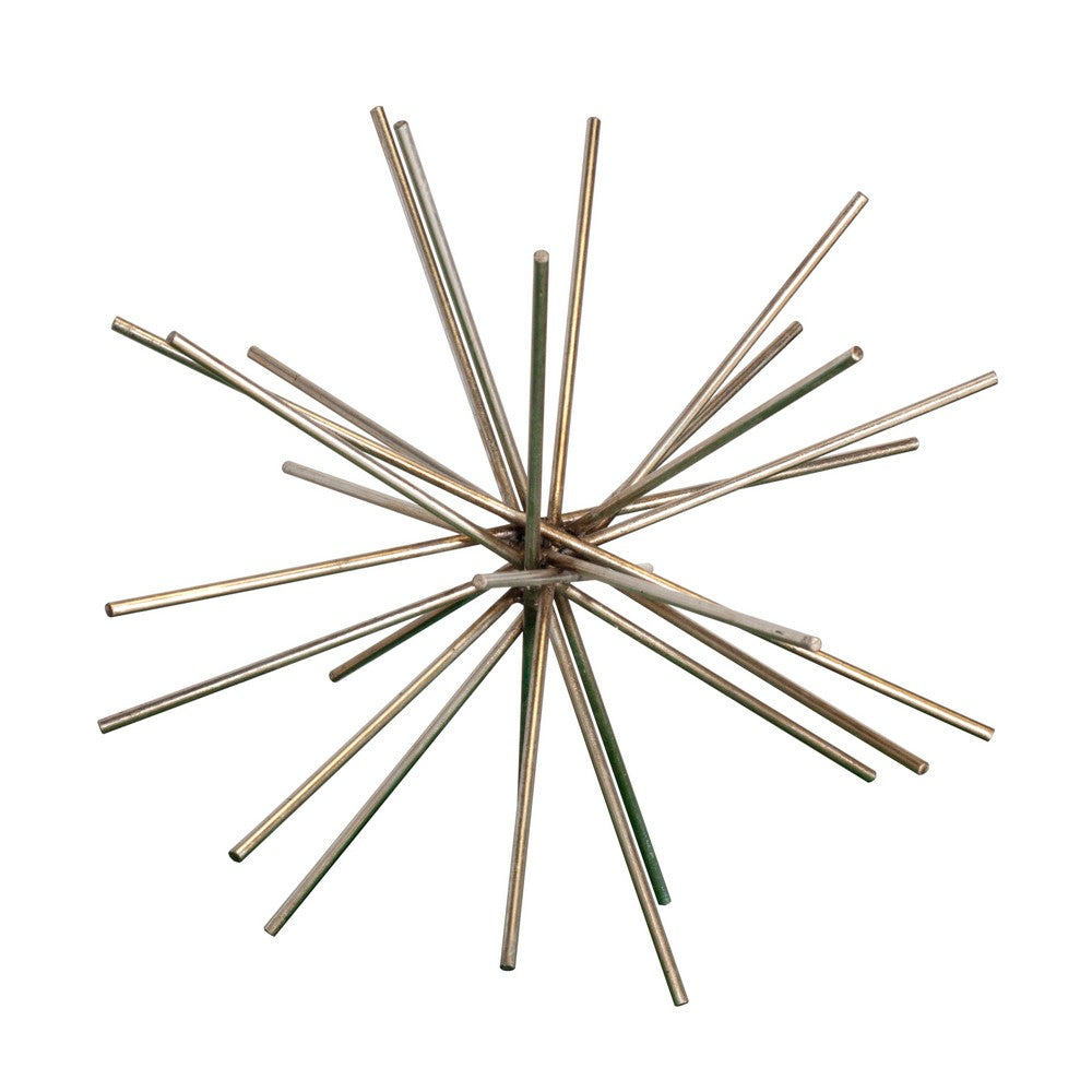 Worlds Away - 20" Iron Asterisk In Silver Leaf - URCHIN S20 view 1