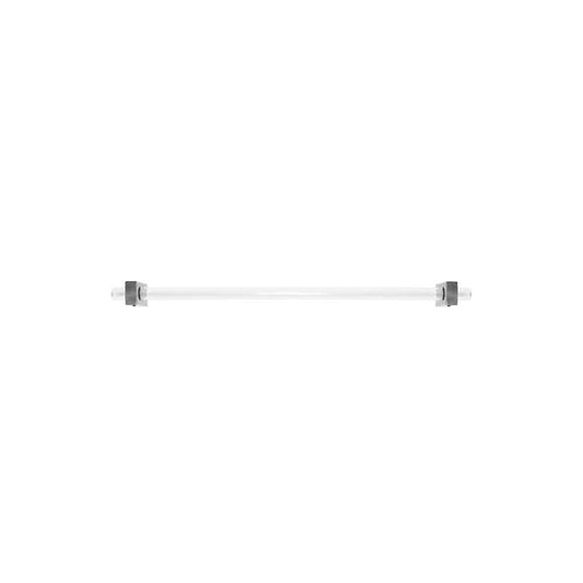 Worlds Away - Acrylic And Nickel Minimal Towel Bar - SMITH N view 2