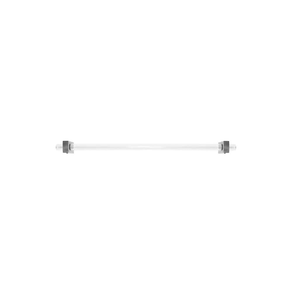 Worlds Away - Acrylic And Nickel Minimal Towel Bar - SMITH N view 2