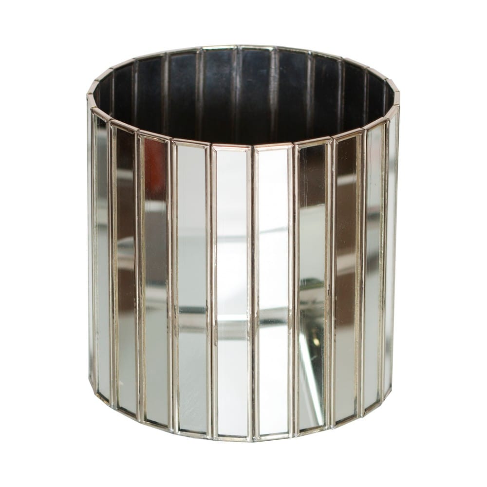 Worlds Away - Ant Mir Round Faceted Planter - MTPAMF view 1