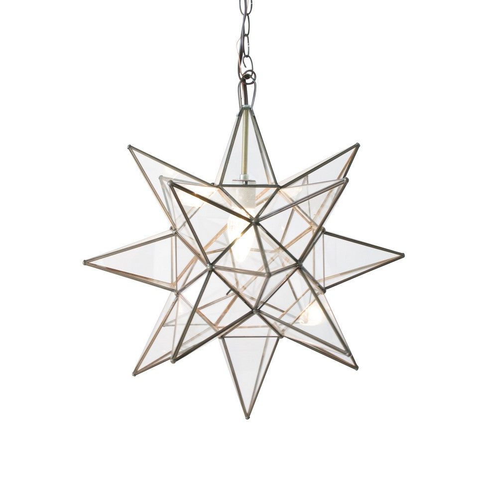 Worlds Away - Lg Clear Star Chandelier - ACS111 view 1