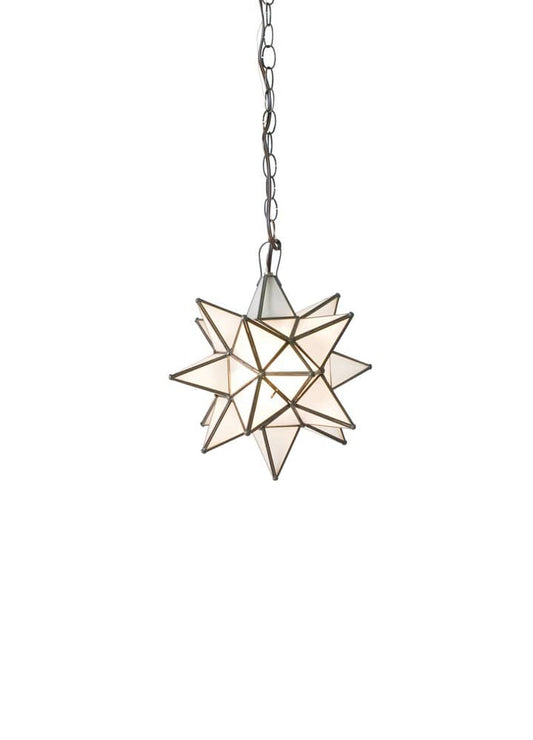 Worlds Away - Lg Frosted Star Chandelier - AGS810 view 2