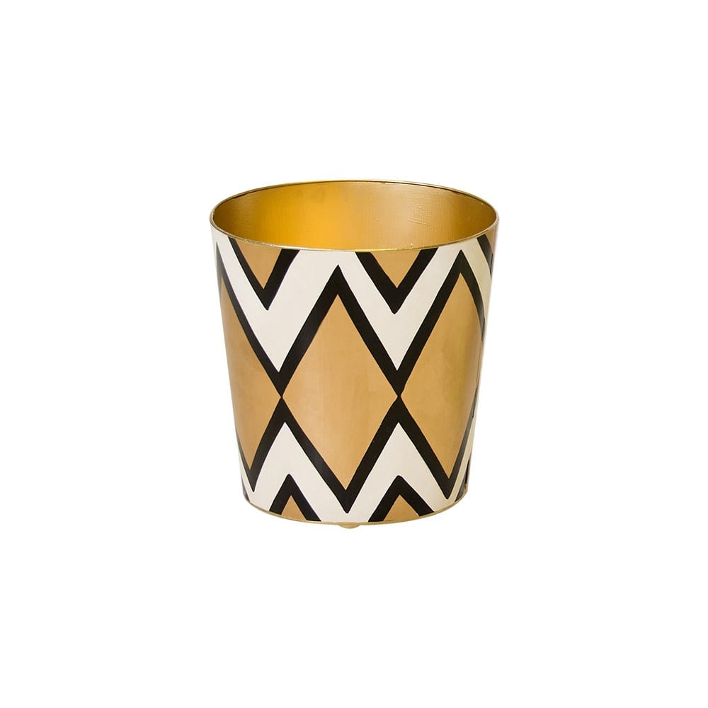 Worlds Away - Oval Waste Basket Sohog - WBSOHOG view 1