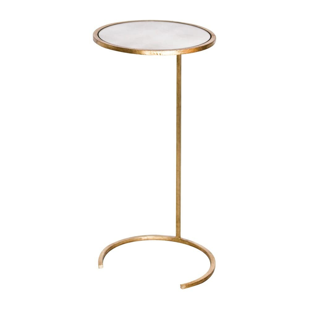 Worlds Away - Round Cigar Table Gold Lf - MONACO G view 1