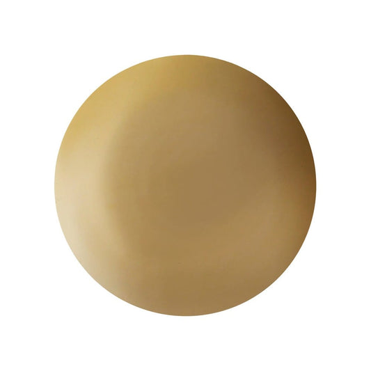Worlds Away - Round Side Table With Brass Top And White Marble Pedestal Base - KELLER view 2