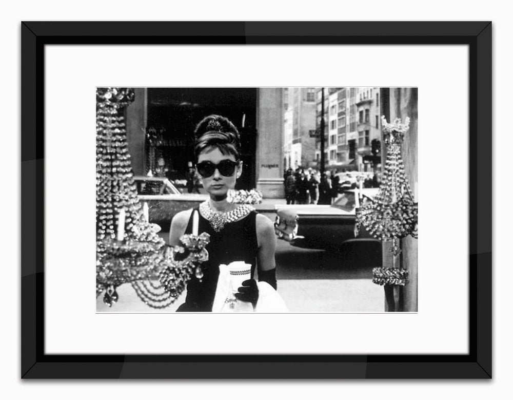 Worlds Away - Shopping At Tiffany'S - Black Lacquer Frame - SVL101 view 1