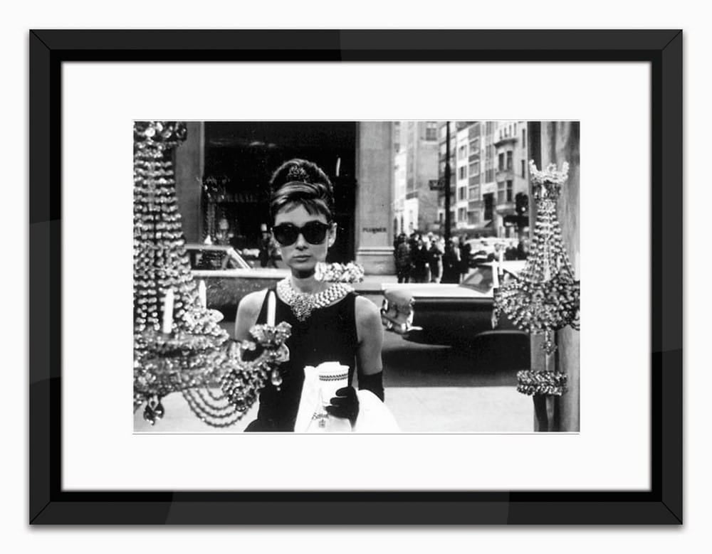 Worlds Away - Shopping At Tiffany'S - Black Lacquer Frame - SVL101 view 1