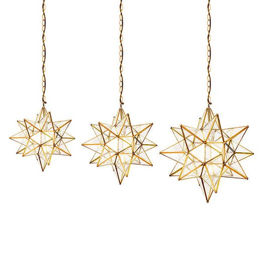 Worlds Away - Sm Clear Star Chandelier - Clear - ACS110BR view 2