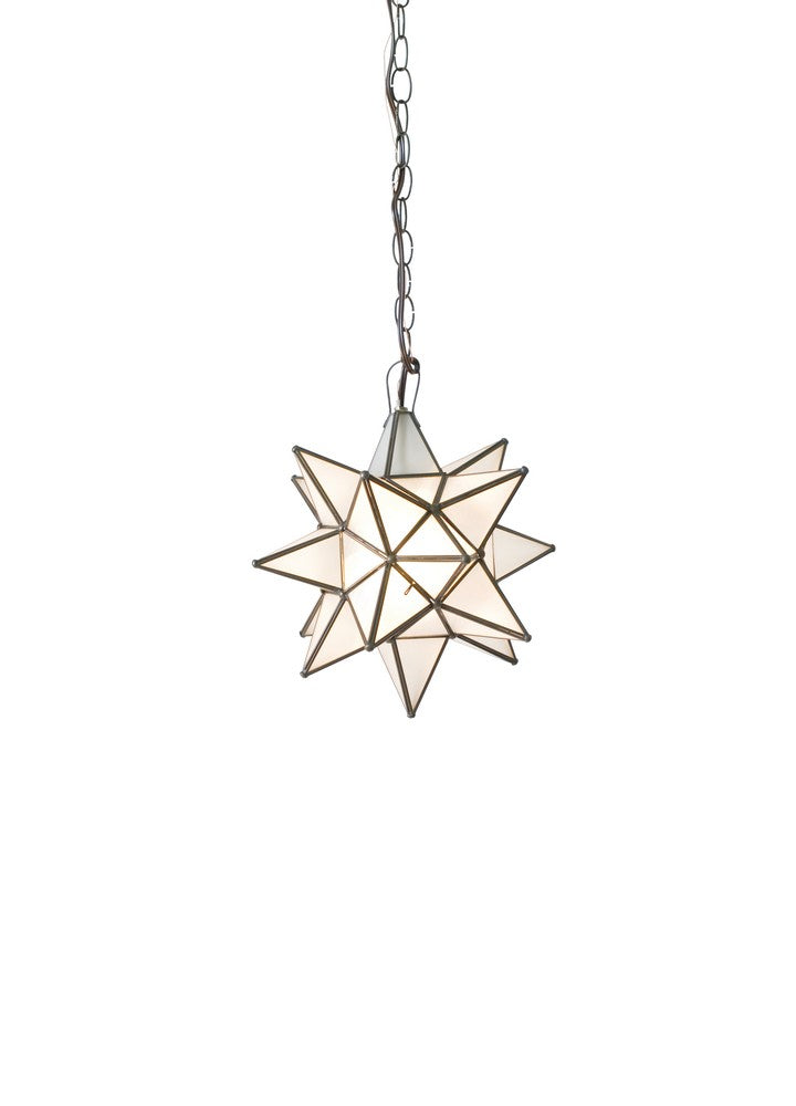 Worlds Away - Sm Frosted Star Chandelier - AGS812 view 2