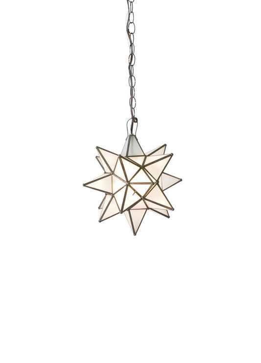 Worlds Away - Sm Frosted Star Chandelier - AGS812 view 2