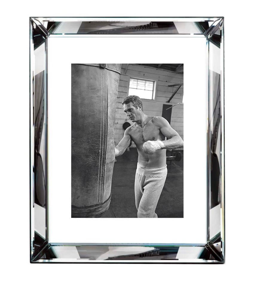 Worlds Away - Steve Mcqueen Boxing - Beveled Frame - BVL215 view 1