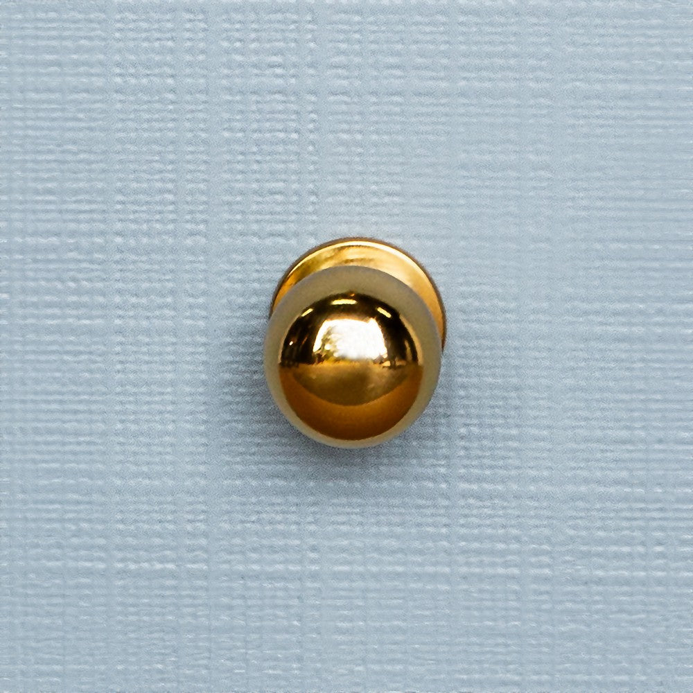 Worlds Away - Two Drawer Side Table In Textured Light Blue Linen With Polished Brass Knobs - ROSCOE LB view 5