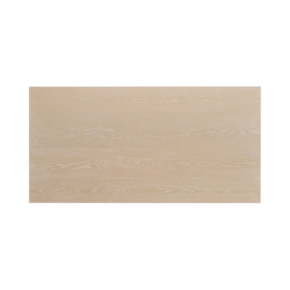 Worlds Away - Waterfall Edge Coffee Table In Cerused Oak - KENNETH CO COFFEE TABLE view 3