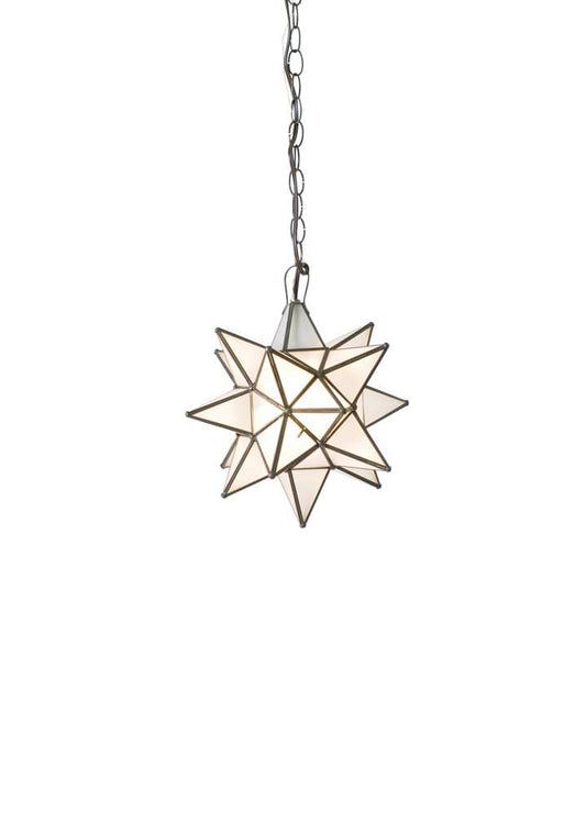 Worlds Away - Xl Frosted Star Chandelier - AGS112 view 2