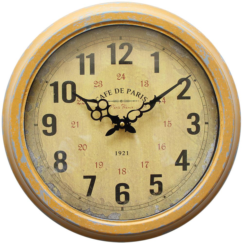 Yosemite Home Decor - Circular Iron Wall Clock - CLKA7227ME veiw 1