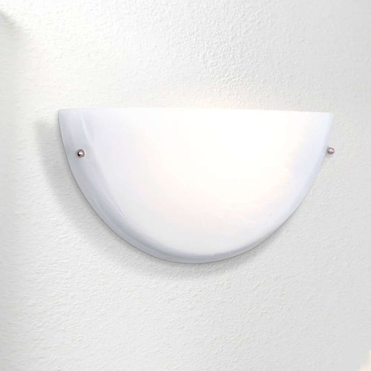 Yosemite Home Decor - Glacier Point 1 Light Wall Sconce in White Finish - 1371-1MC veiw 2