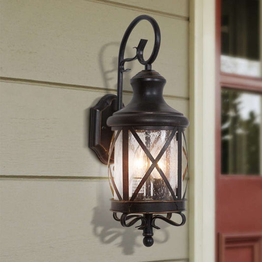 Yosemite Home Decor - Lorenza 2 Lights Exterior Lighting in Oil Rubbed Bronze Finish - Small Size - 5364ORB-S veiw 2