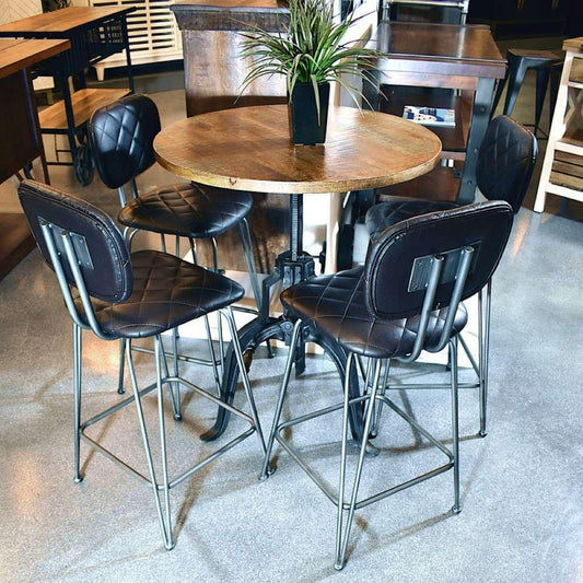 Yosemite Home Decor - Solid Mango Wood Pub Table - YFUR-VAIF116 veiw 2