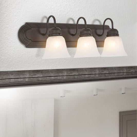Yosemite Home Decor - Yosemite Home Decor 3 Lights Vanity in Dark Brown - 4993-3DB veiw 2