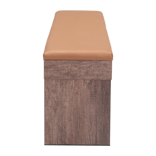 Zuo Modern - Bonker Storage Bench (Set of 2) Brown - 109497 veiw 2