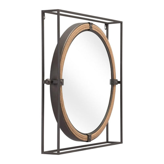 Zuo Modern - Capell Mirror Antique Gray - A12222 veiw 2