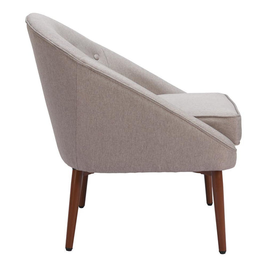 Zuo Modern - Carter Accent Chair Gray - 109876 veiw 2