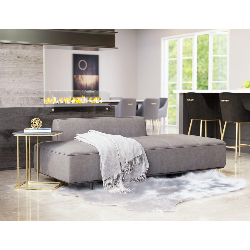 Zuo Modern - Confection Sofa Gray - 110079 veiw 5