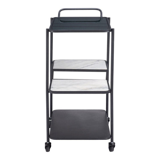 Zuo Modern - Constanza Bar Cart Black - 109845 veiw 2