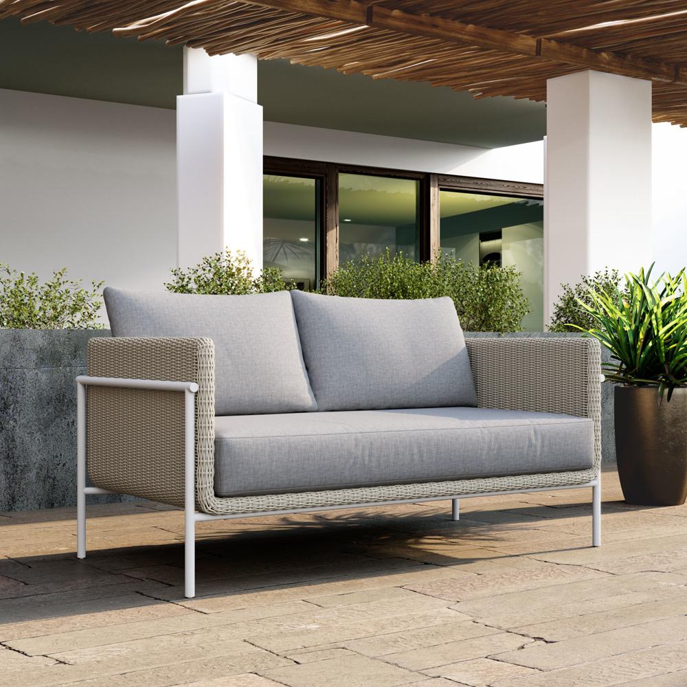 Zuo Modern - Frais Loveseat Gray - 704016 veiw 5