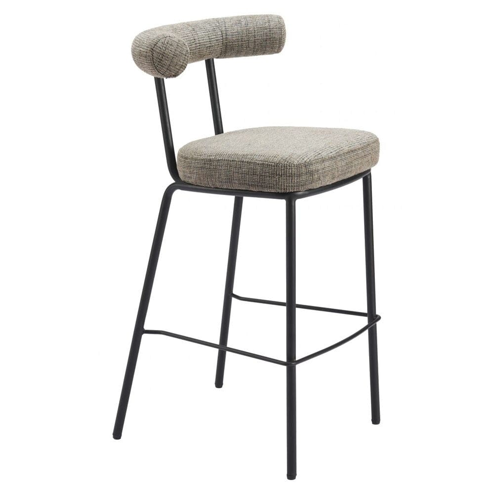 Zuo Modern - Kede Barstool Green Tweed - 110100 veiw 1