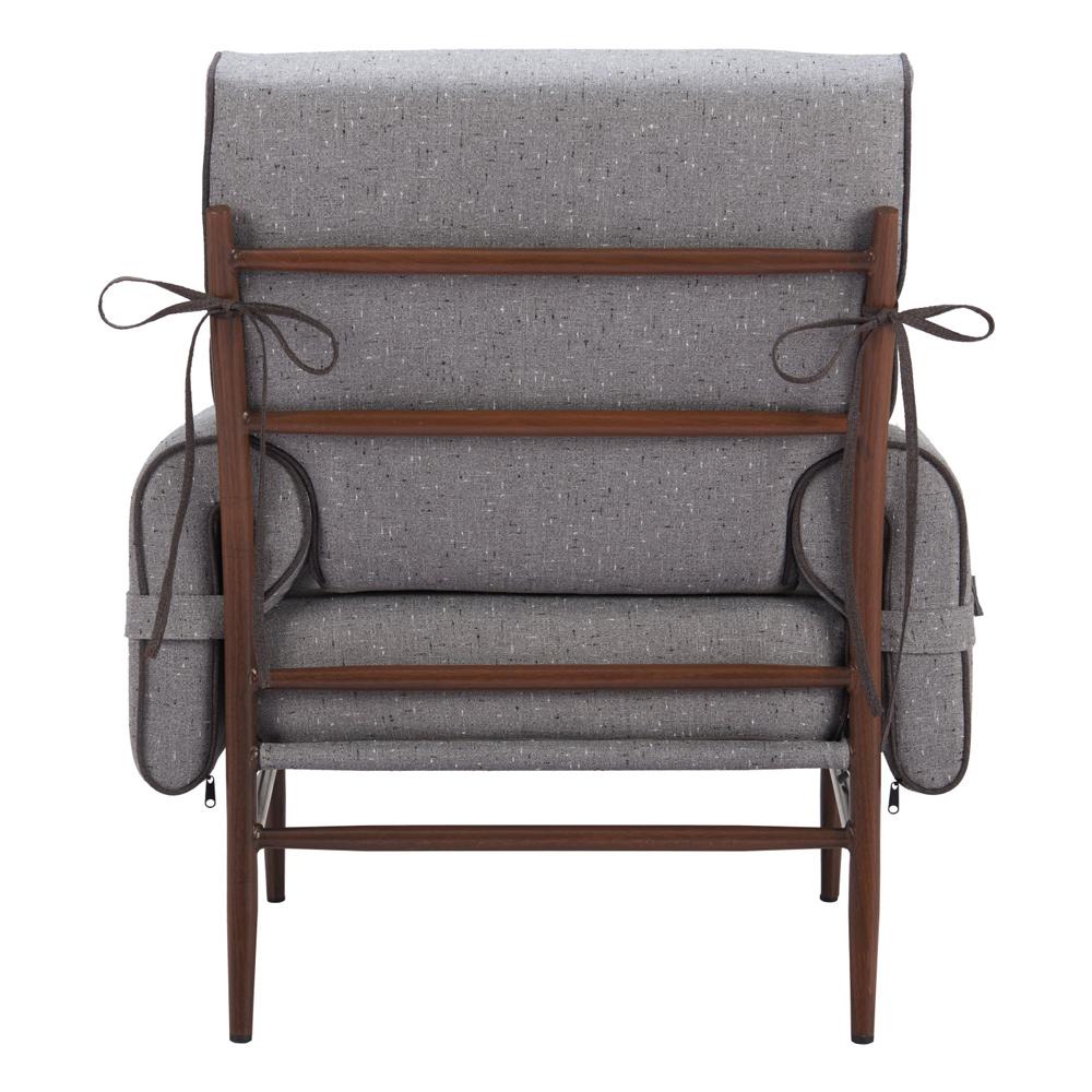 Zuo Modern - Klem Accent Chair Gray - 110205 veiw 4