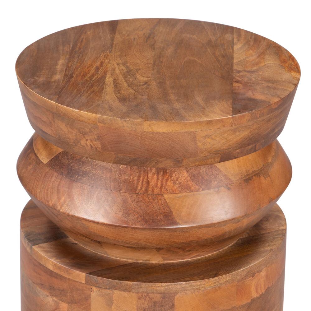 Zuo Modern - Kollam Side Table Brown - 109773 veiw 4