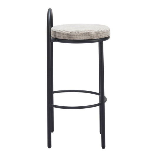 Zuo Modern - Sisal Barstool (Set of 2) Beige Tweed - 110097 veiw 2